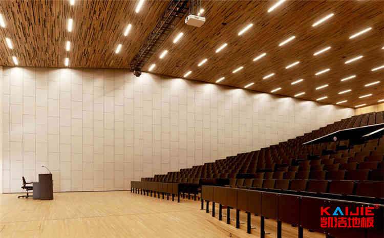 學校實木運動地板結構