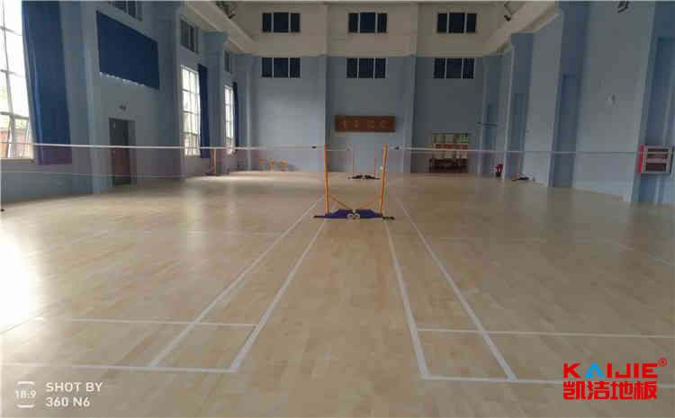 專業籃球場木地板生產廠家——凱潔地板