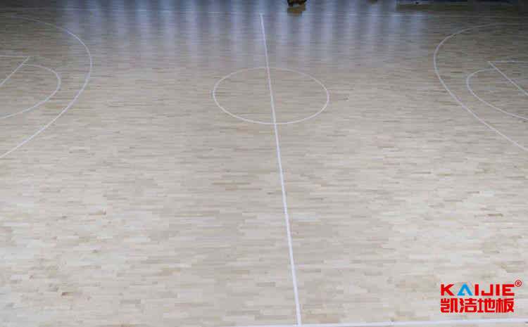 湖南體育木地板施工