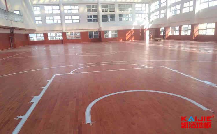 哈爾濱籃球木地板施工