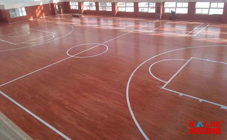 五角楓運動體育地板主輔龍骨結構