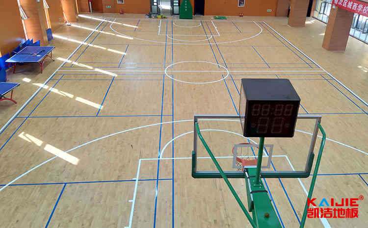 健身房鋪裝運動木地板怎么樣