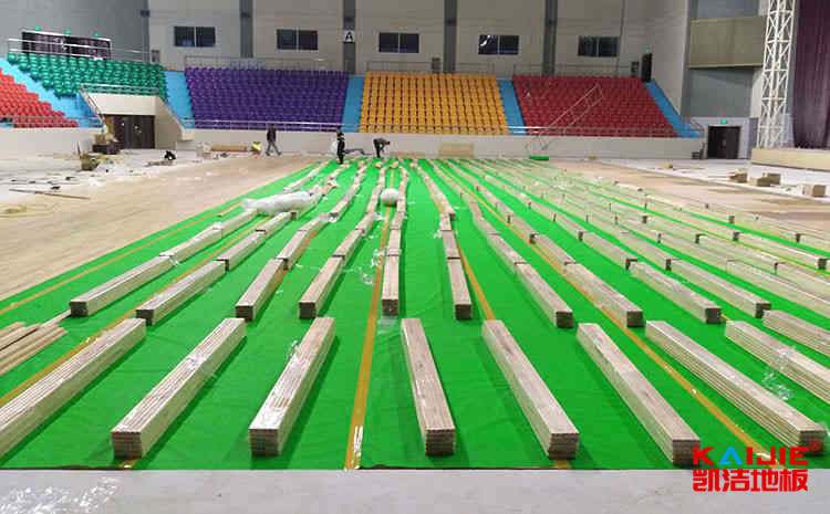 羽毛球館木地板廠家哪家好——?jiǎng)P潔地板