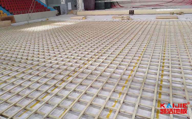 湖北硬木企口體育地板批發