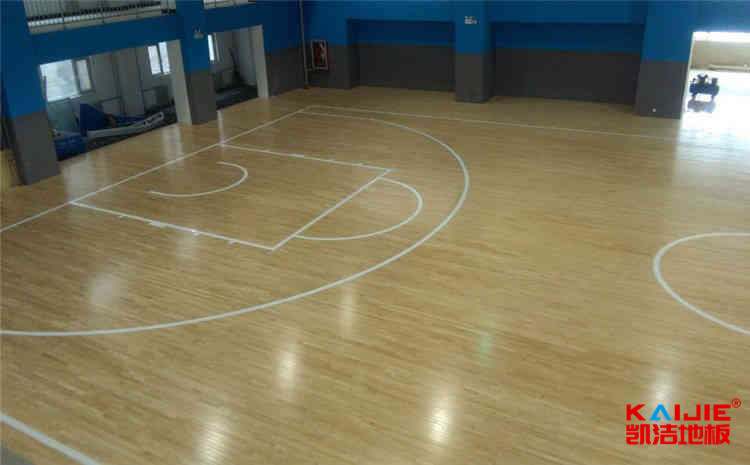 大型籃球館地板施工方案