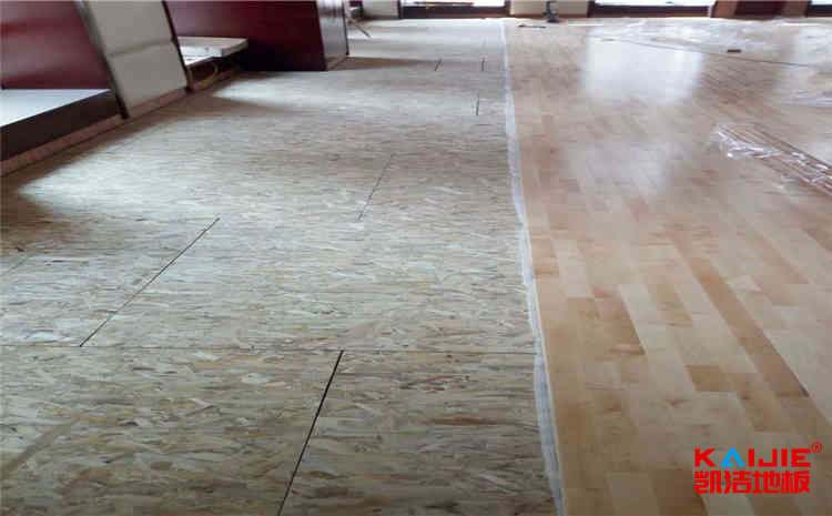 臺(tái)灣籃球木地板每平米造價(jià)——?jiǎng)P潔地板