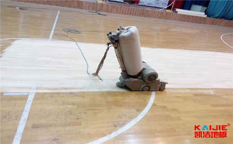 大型風雨操場實木地板安裝